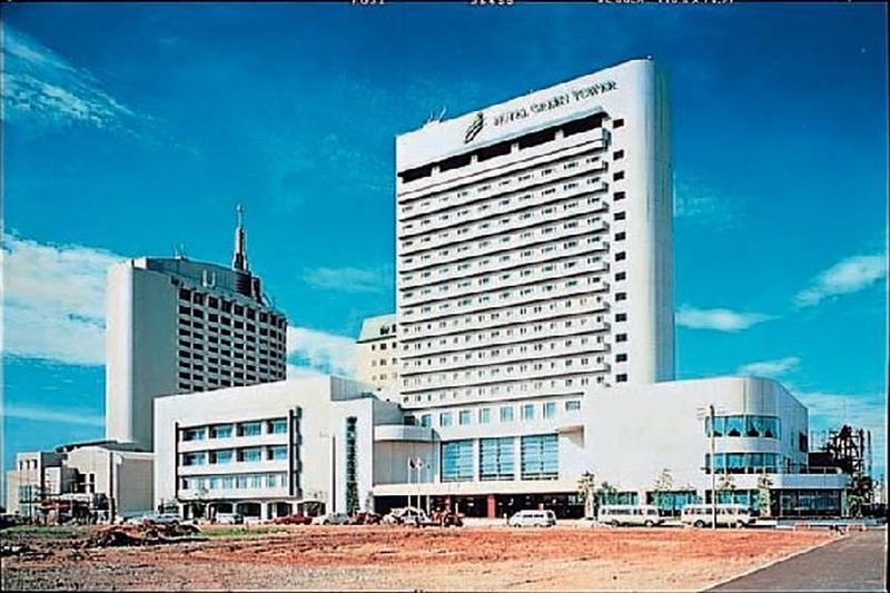 Hotel Green Tower Makuhari Chiba Exterior foto