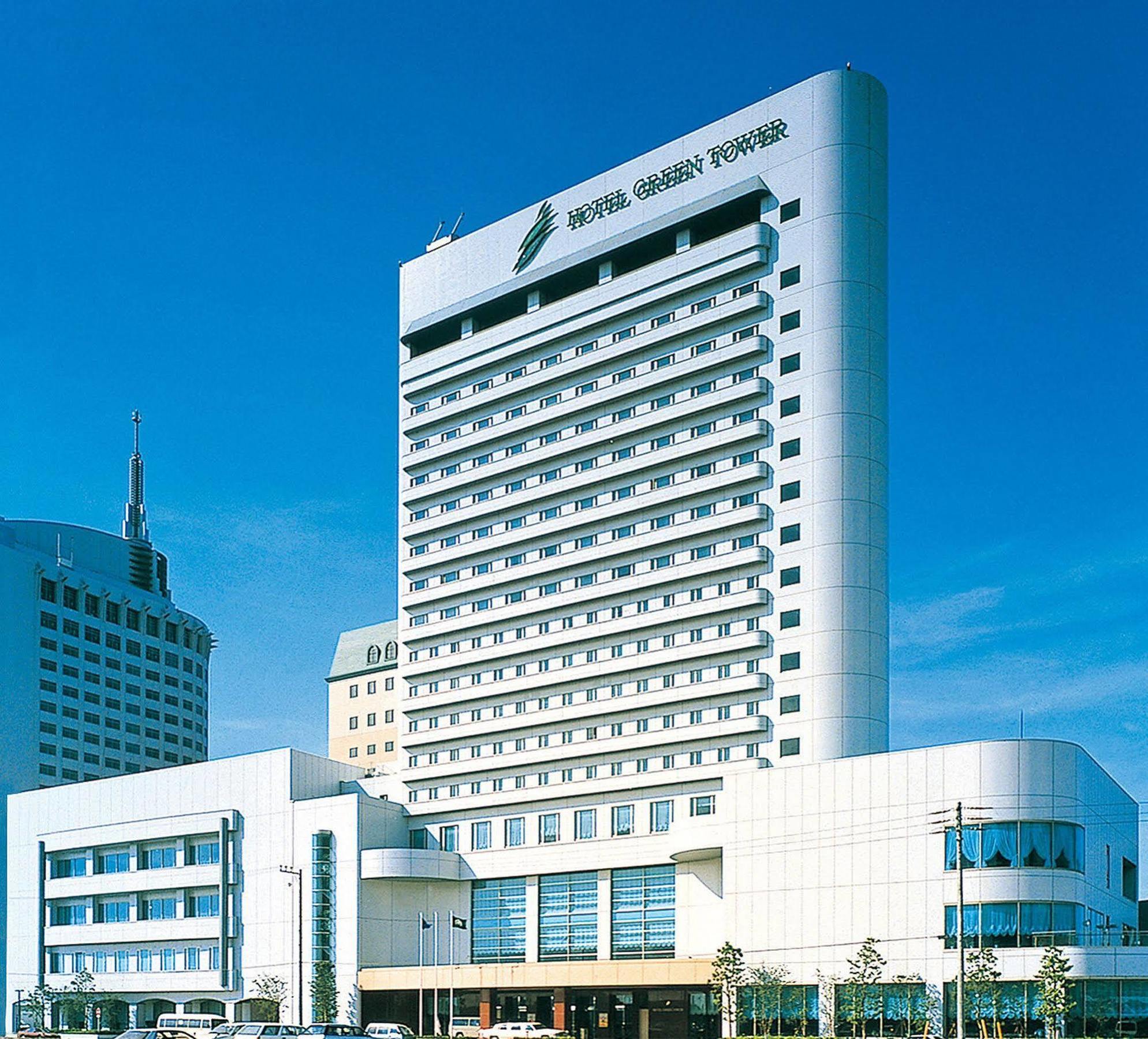 Hotel Green Tower Makuhari Chiba Exterior foto